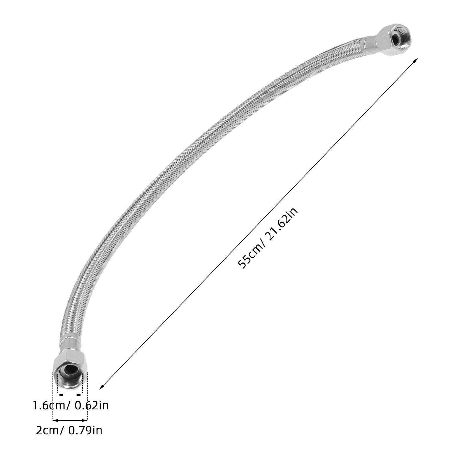 Tubo per Compressore d'Aria In - Flexible Hose Braided recensione e prezzo